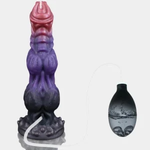 Huge Monster Ejaculating Dildo Hand Free