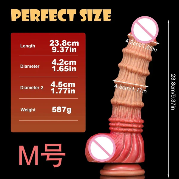 Huge Monster Screw Dildo Anal Sex Toy