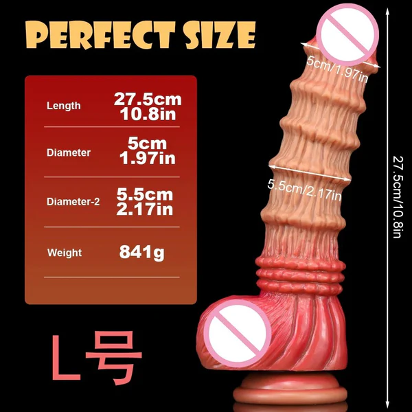 Huge Monster Screw Dildo Anal Sex Toy