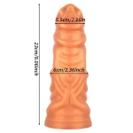 Huge Monster cork screw dildo Suction Cup Base