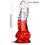 Jelly Dragon Dildo 10 Inch Huge Design