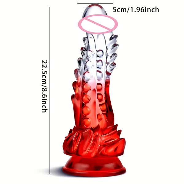 Jelly Dragon Dildo 10 Inch Huge Design