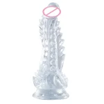 Jelly Dragon Dildo 10 Inch Huge Design