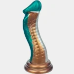 King Cobra Dildo Realistic Fantasy Green