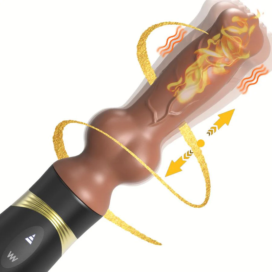 quiet thrusting dildo Warming, Thrusting, Vibrating, and Waterproof Dildo main image 0
