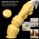 Large Fist Dildo Fantasy Gold