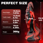 Lava Demon Monster Dildo Huge