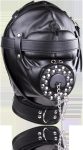 Leather Fetish Mask Bdsm Hood