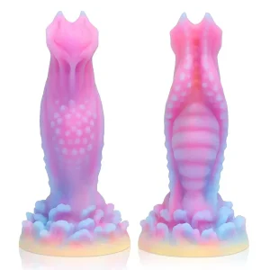 Luminous Alien Dildo Knotted Butt Dildo