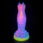 Luminous Alien Dildo Knotted Butt Dildo