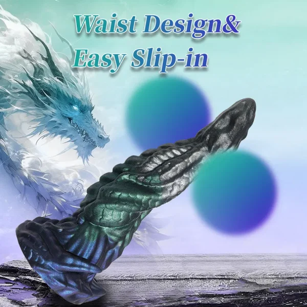 Magic Dragon Dildo​ Silicone 8 Inches