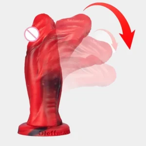 Monster Anal Dildo Huge Red Design