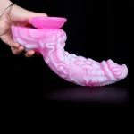 Pink monster Dong with Suction Cup