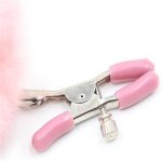 Plush Ball Nipple Clamps Adjustable Design