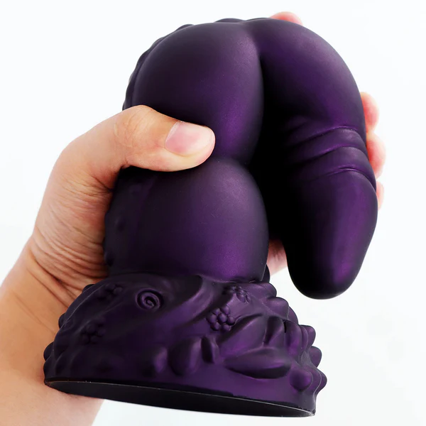 Purple Dragon Dildo Silicone G- Spot Design