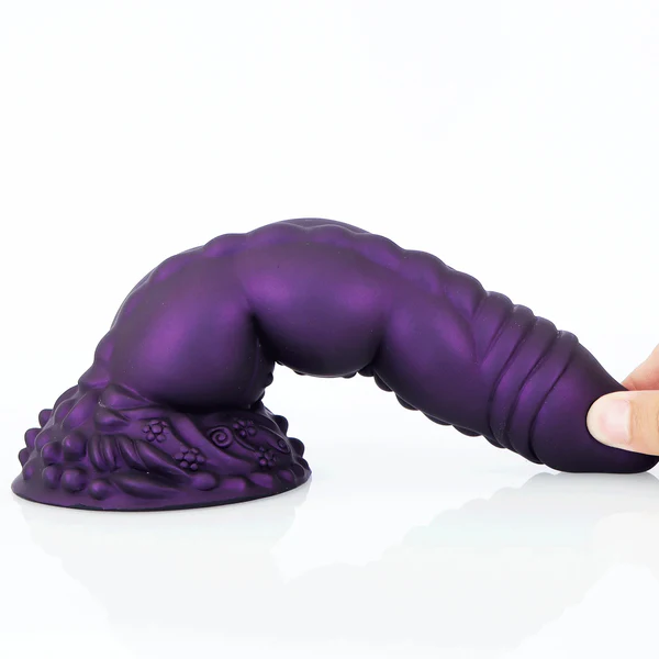 Purple Dragon Dildo Silicone G- Spot Design