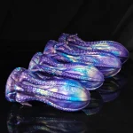 Purple Fantasy Dildo Tentacle Monster Anal Plug