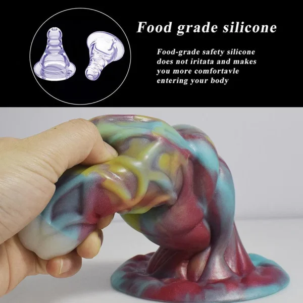 Realistic Alien Dildo with Durable Silicone