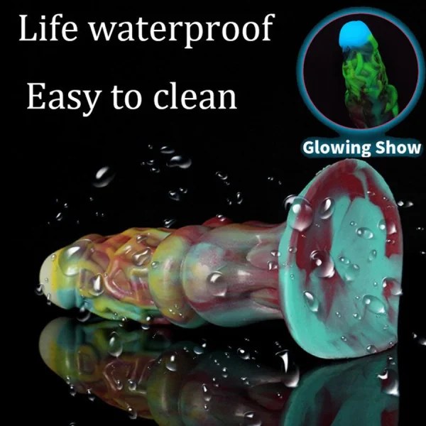 Realistic Alien Dildo with Durable Silicone