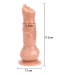 Realistic Dog Dildo Silicone Anal Sex Toys