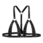 Rivet Adjustable Clothing Bdsm Lingerie Bra