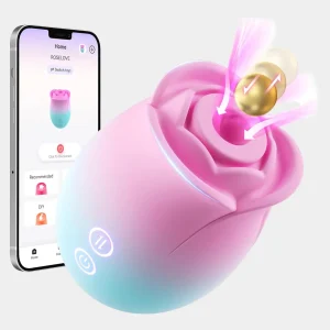 Rose Toy with App 9 Sucking Modes