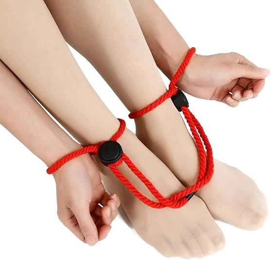 Sex Handcuffs Adjustable Rope Bracelets & Anklets