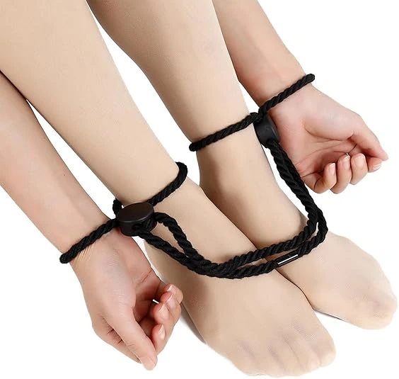 Sex Handcuffs Adjustable Rope Bracelets & Anklets