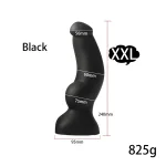 Smooth Anal Horse Dildo Premium Silicone