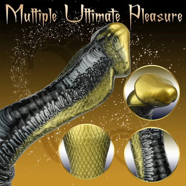 Snake Dildo Anal Long Monster Design