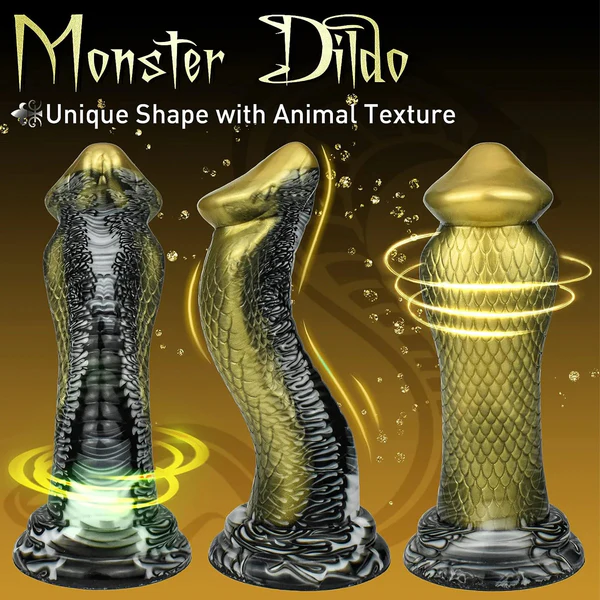 Snake Dildo Anal Long Monster Design