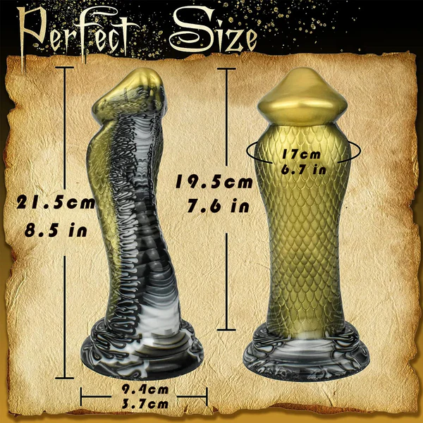 Snake Dildo Anal Long Monster Design