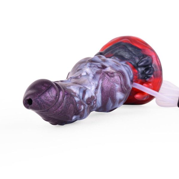 Squirting Canine Dildo 7 Inches