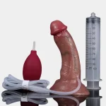 Squirting Silicone Strapon Dildo 6 Inches