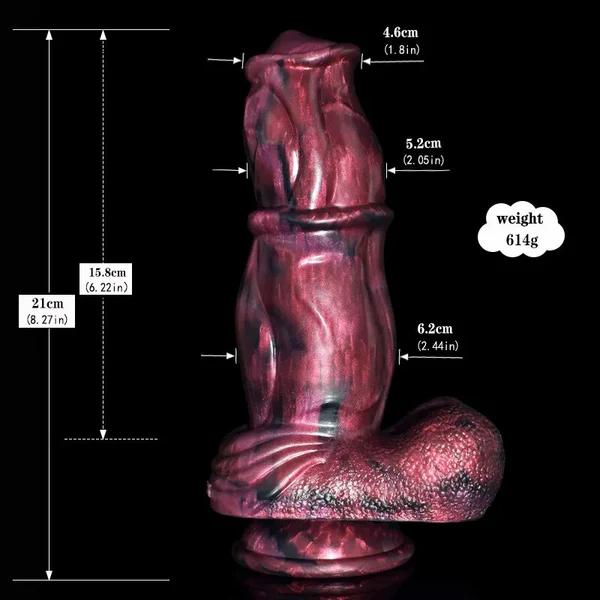 Thick Moster Dildo Wolf Animal Fantasy Sex Toy