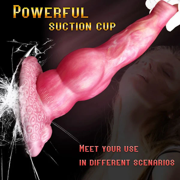 Thrusting Dog Dildo With Remote Control