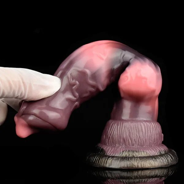 Top-Grade Silicone Dog Cock 7 Inches