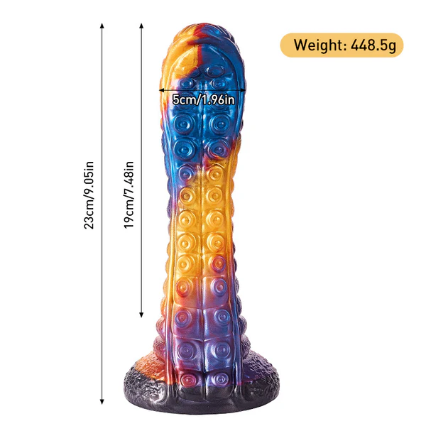 Vibrating Tentacle Dildo Remote Control