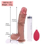 Realistic Dildo That Cums 9.5 Inch