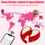 App Control Nipple Clamps Love Heart