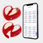 App Control Nipple Clamps Love Heart