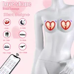 App Control Nipple Clamps Love Heart