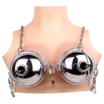 Bdsm Breast Mask with Adjustable Straps