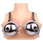 Bdsm Breast Mask with Adjustable Straps