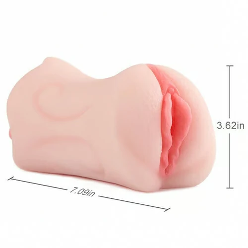 Blow Job Pocket Pussy With Realistic Tongue 5.9 Inch