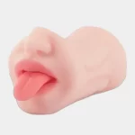 Blow Job Pocket Pussy With Realistic Tongue 5.9 Inch