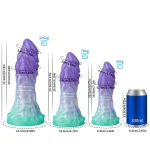 Capricorn zodiac Green Fantasy Dildo