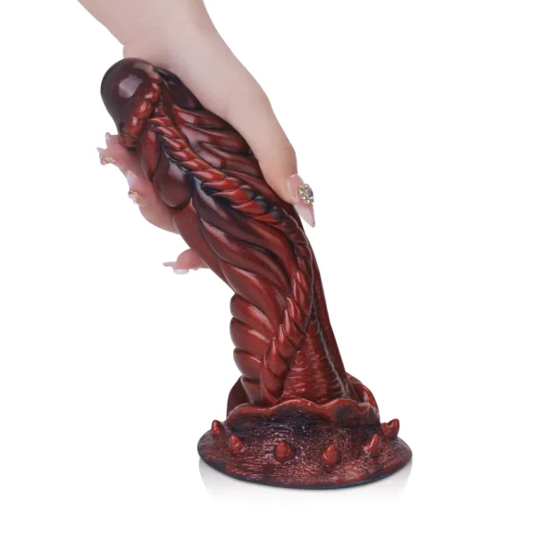 Crimson Dildo Alien Fantasy 8.9 Inch