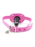 Dildo Mask With Lock Pink