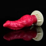 Dog Penis Dildo Knotted with Realistic Vein